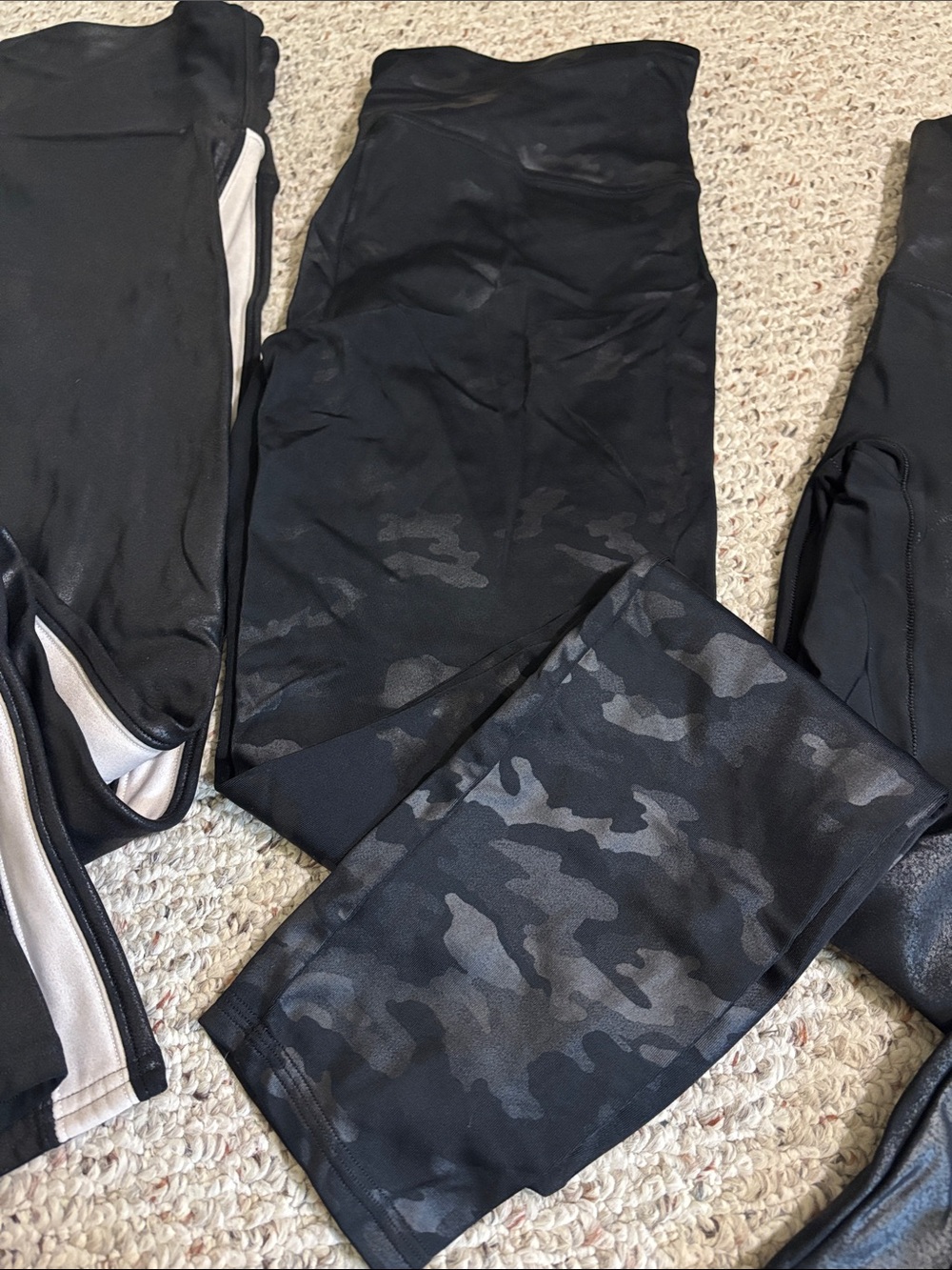 SPANX Black Assorted Leggings and Jumpsuit Pieces - Picture 5 of 8